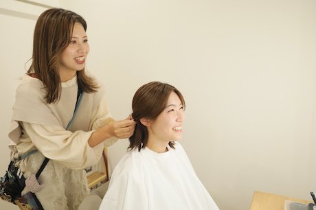 ヘアアレンジ体験