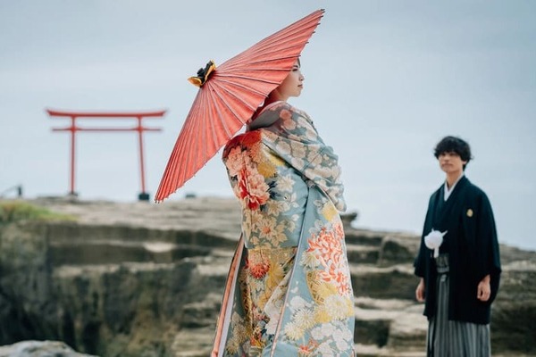 河津桜3箇所 和装＋洋装ロケーション