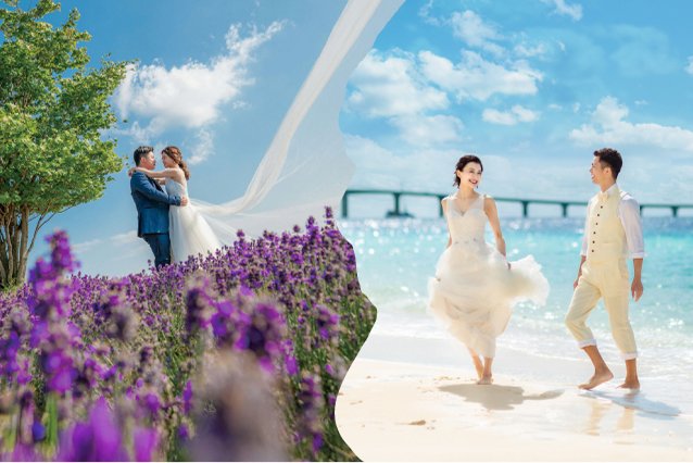 旅行×フォトウェディング