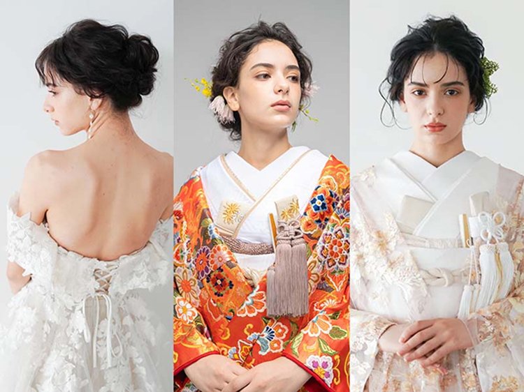 ドレス・和装が4,000着以上。おふたりのスタイルにぴったりの衣装をご用意します。