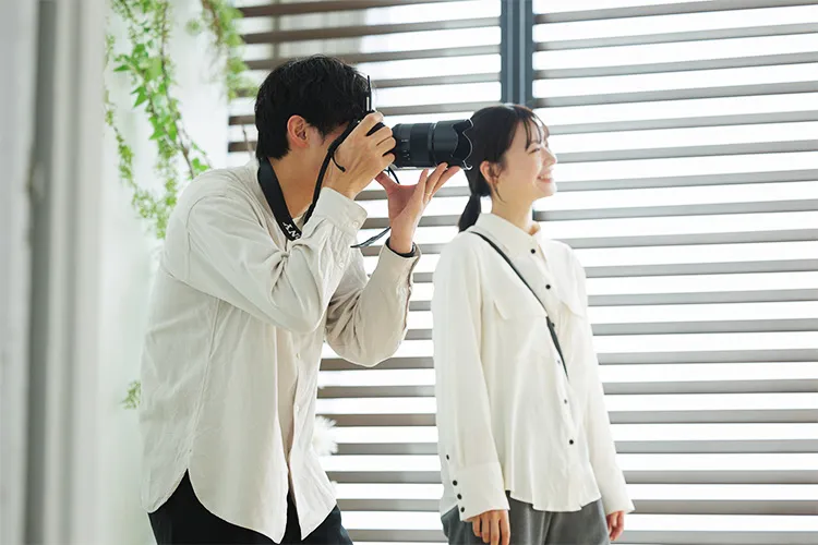 カップルフォト撮影体験