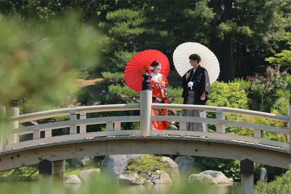 三景園ロケーション