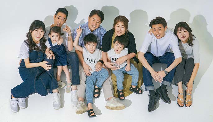 家族で撮影する時間が、新しい記念日に