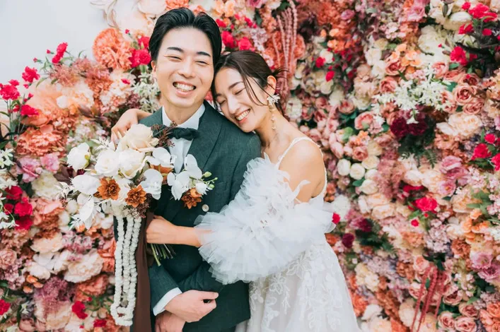 バリエーション豊富な結婚記念フォト