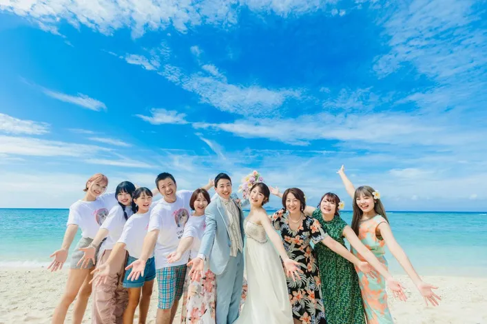 家族旅行で残すウェディングフォト