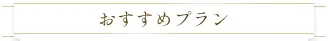 おすすめプラン