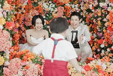 お花に囲まれた空間ギャラリー8