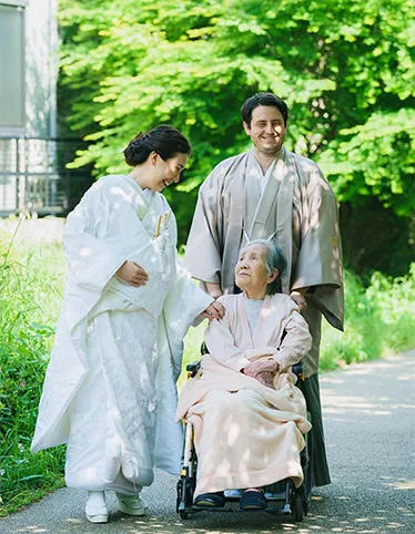 ご祖父母と一緒に 写真1