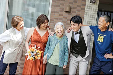 ご祖父母と一緒に 写真2