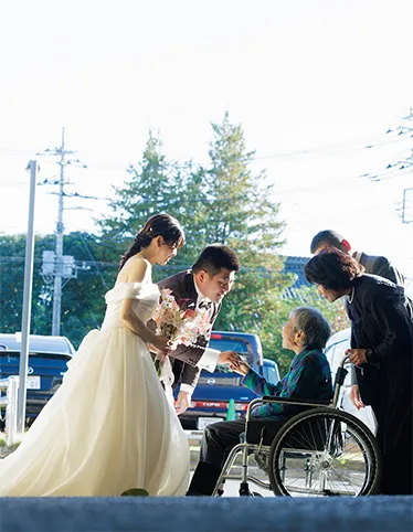 ご祖父母と一緒に 写真5