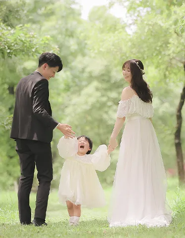 お子様と一緒に 写真1