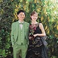 ミモザのフラワーウォールサムネイル2