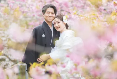 河津桜ロケーション＋屋内庭園スタジオ1