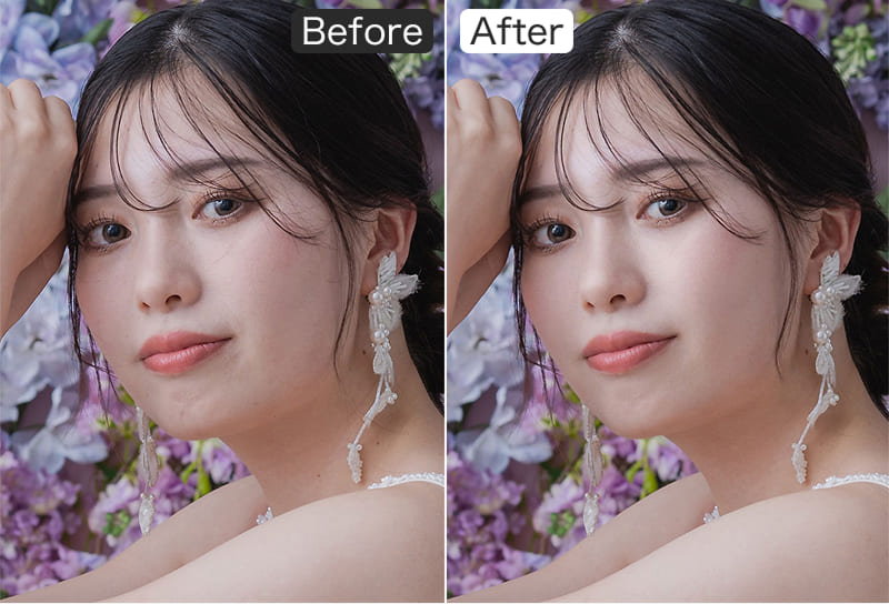 最新レタッチ体験