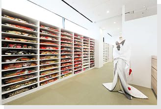 和装試着体験の画像