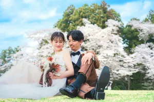ソメイヨシノ 桜フォトウェディング