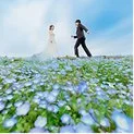 春の花々とウェディングフォト6