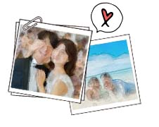 フォトカード診断のイラストアイコン